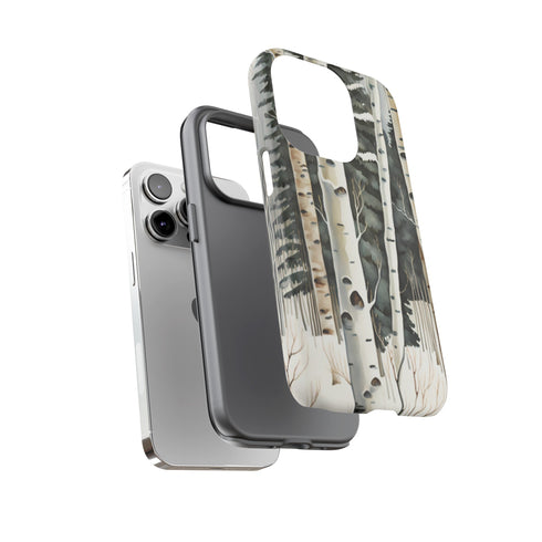 Winter Aspen Trunks - Impact Resistant Phone Case